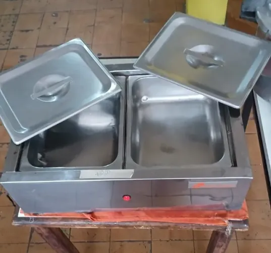 RECHAUD ELETRICO DE MESA - 2 CUBAS - 