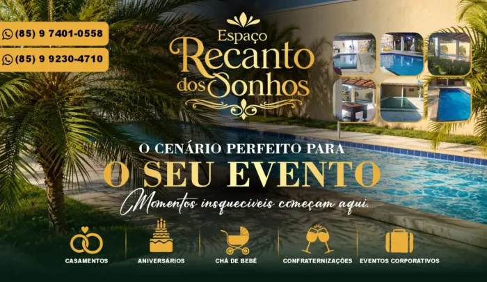 Alugamos para eventos