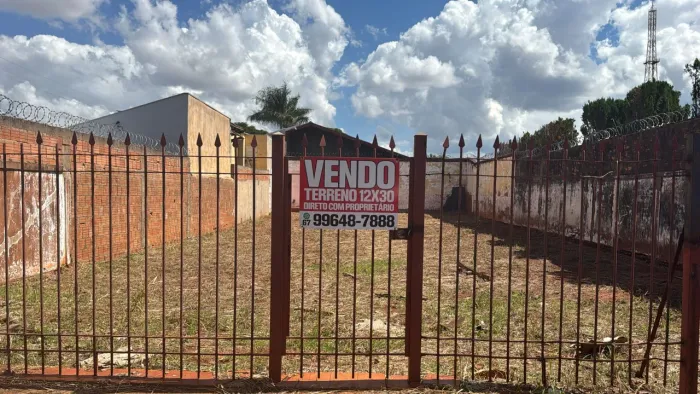 Terreno 12x30 Jardim TV Morena