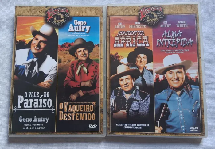 Filmes de Gene Autry - DVDs cada