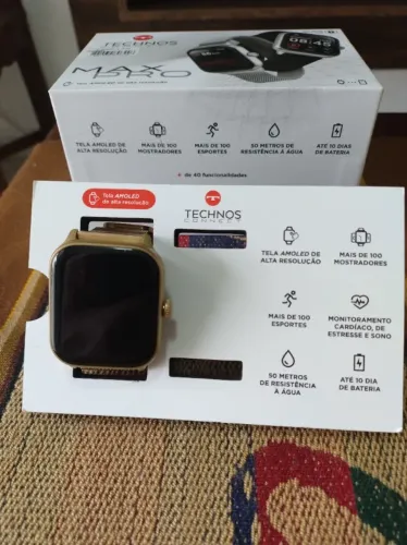 Smartwatch TECHNOS CONNECT MAX...novo