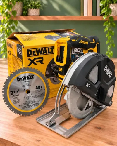 Serra Circular DeWalt DCS383B 20V MAX XR para Metal 184mm Brushless - Nova na Caixa