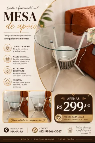 Belíssima mesa ?
