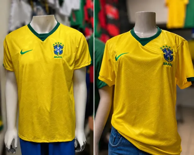 Combo Casal Camisa do Brasil