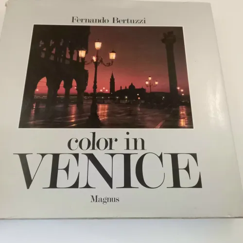 Livro Color in Venice Fernando Bertuzzi