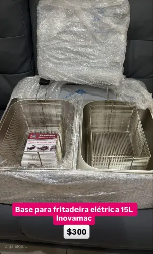 Base para fritadeira elétrica 15L Inovamac
