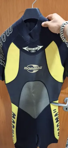 Mergulho kitesurf surf roupa de borracha mormaii megaflex tamanho M exelente estado