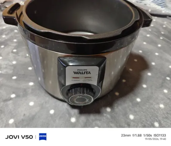 Panela de Pressão Elétrica Daily Philips Walita Inox - RI3103 220V