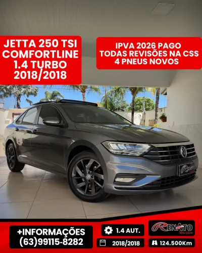 Volkswagen Jetta Comfort. 250 TSI 1.4 Flex 16V Aut. 2018