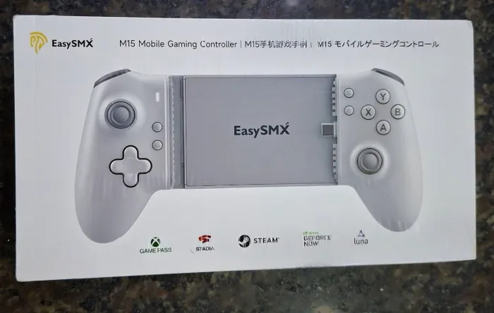 Controle Gamepad Mobile EasySMX M15 - Hall Effect Anti-Drift Profissional - Novo, Lacrado