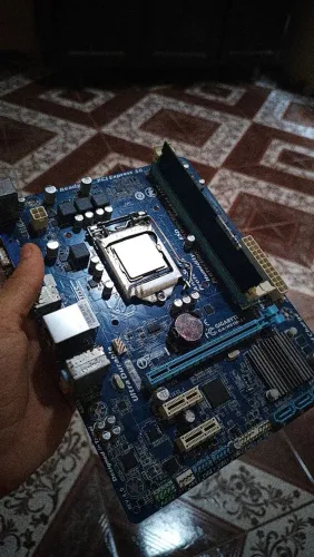 Placa mãe processador i3 e memória ram 