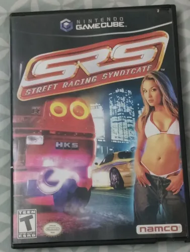 Jogo Físico SRS Street Racing Syndicate - Nintendo GameCube.(Original/SemiNovo)