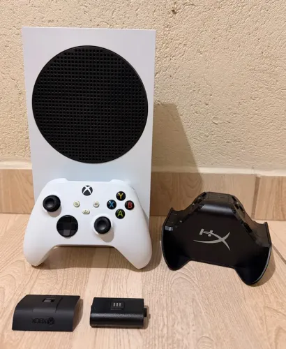 Xbox series s completo impecável zero 