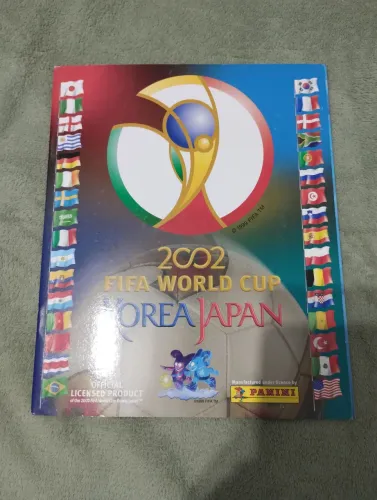 Álbum Copa 2002 Versão Impressão Oficial Panini