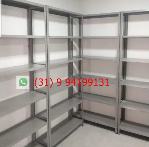 Estantes de aço 6 bandejas Novas Frete gratuito para BH