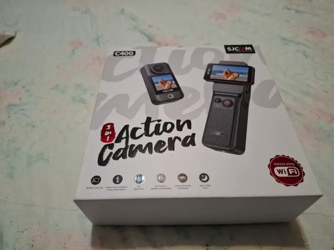 VENDO CÂMERA DE AÇÃO SJCAM C400 4K - R$ 850,00