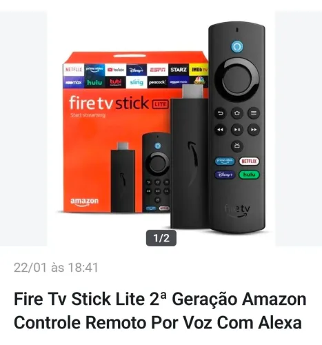 Fire TV Stick Lite Por Apenas R$ 220,00