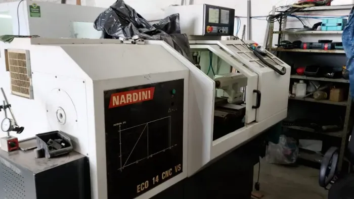 Torno CNC Nardini Eco 14,feito retrofit.