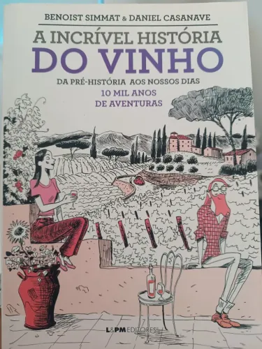 Livro A incrível história do vinho