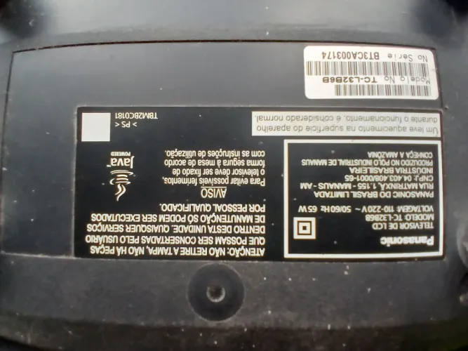 Vendo tv de 32, tira peças 