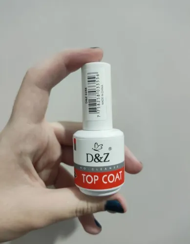 top coat d&z vermelho