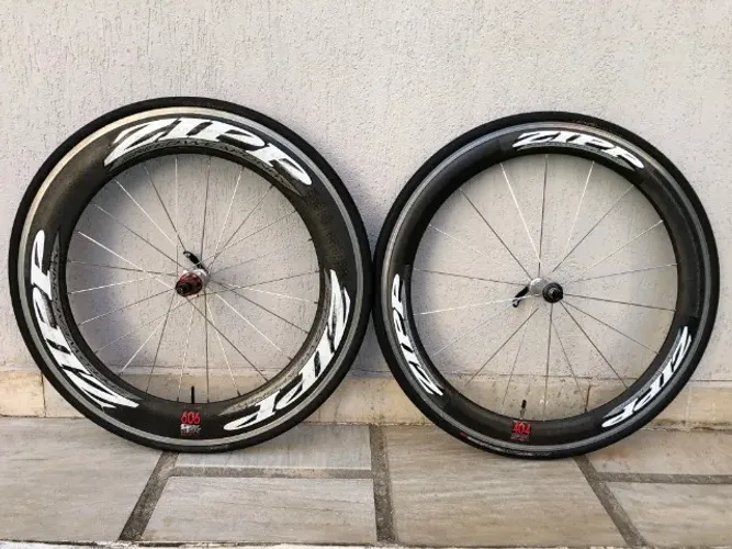 Rodas Zipp 404 X 808 Carbono Clincher Triathlon