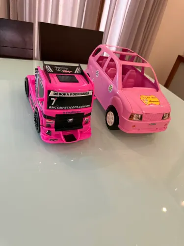 Carrinho Rosa