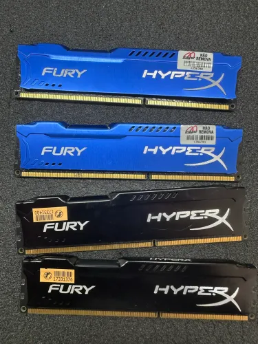 Memória ram ddr3 fury 