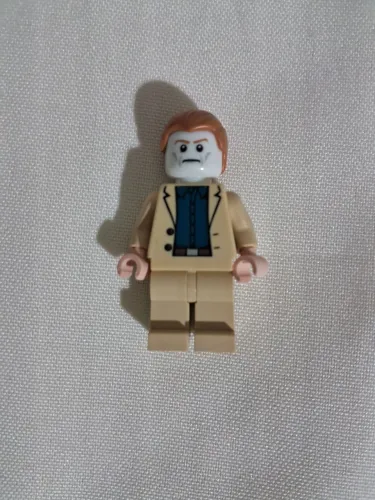 Lego aldrich killian cabeça brilhante no escuro