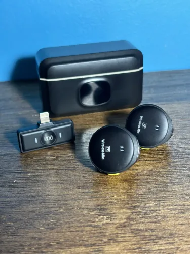 Microfone de lapela para iPhone entrada antiga 