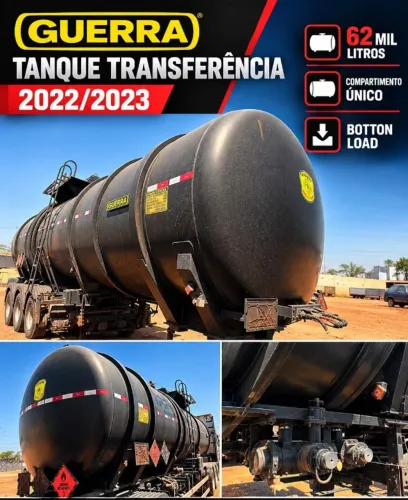 Tanque Guerra 2022/2023 - 62 mil litros - Bottom Load