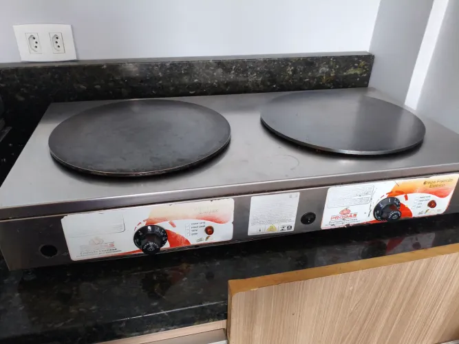 Máquina de crepe francês 
