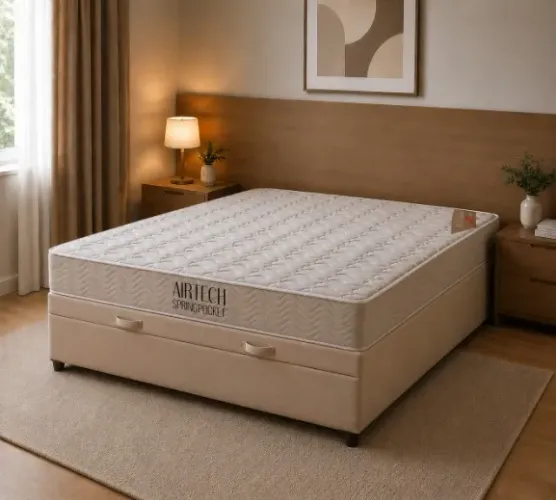Cama Box Baú Casal Molas Ensacadas Ortobom - Entrega Rápida!