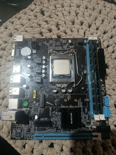 Kit placa mãe+processador+memória ram