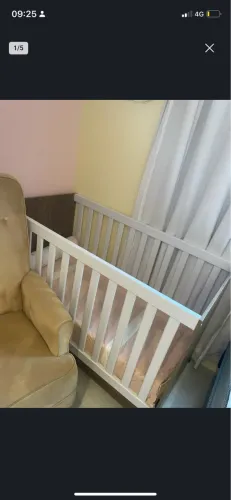 Berço com colchão NOVO