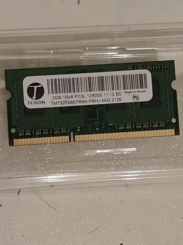 Memória Ram Ddr3 2Gb 1600mhz Pc3l 1.35v Notebook