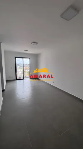 Apartamento no Edifício Sírius - Centro de Suzano, 2 Quartos, Sacada e 1 Vaga