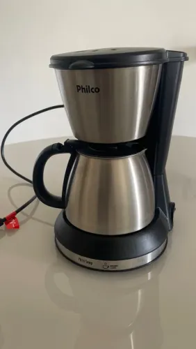 Cafeteira elétrica inox Philco