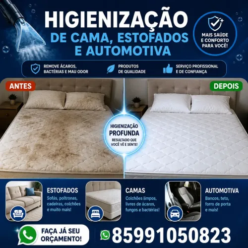 Higienizaça a domicílio