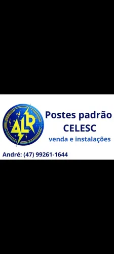 Poste padrão celesc 