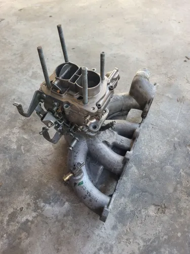 Coletor e carburador Weber 460 para chevette
