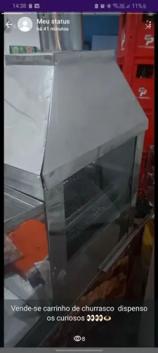 Carrinho de churrasco