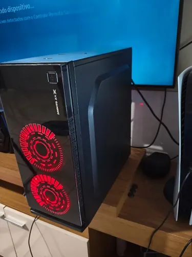PC AMD Athlon 3000G, 8GB, SSD + HD 1,35TB, RGB