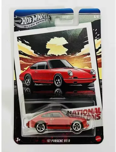 Hotwheels Silver 67 Porsche 991 R