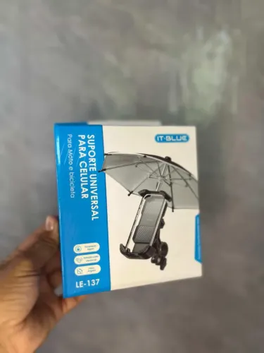 Suporte para moto com guarda chuva- ENTREGA A DOMICÍLIO