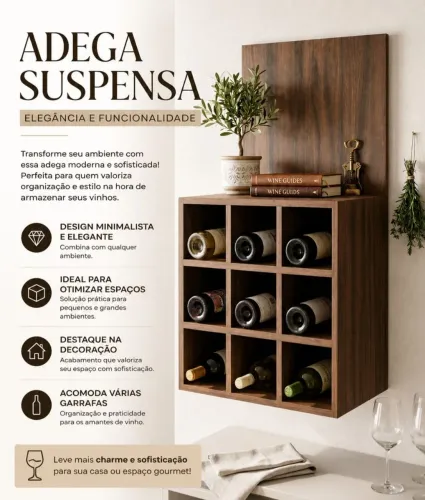 Adega Suspensa 
