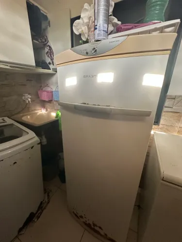 Freezer Brastemp com defeito