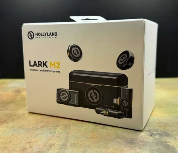 Lark M2 Hollyland Microfone Sem Fio - Lacrado C/ Garantia
