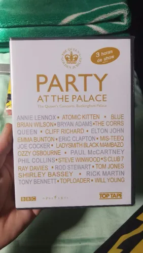 DVD Show Party At The Palace - Jubileu da Rainha 2002 Original - lacrado.