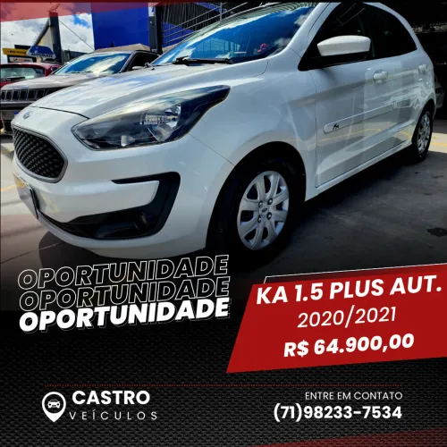 Ford KA 1.5 SE Plus 12V Flex 5P Aut. 2021